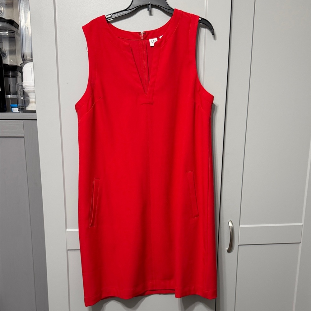 GAP Vibrant Red Mini Dress